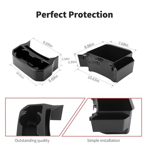Portavasos trasero para Jeep Wrangler JL JLU 2018-2026+ miniatura 5