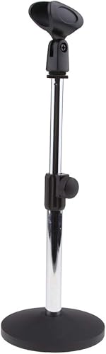 perfeclan Tragbarer TischmikrofonstA nder Mittlere HA he auf der Tischplatte FA r Podcasts  Online-Chat  Konferenzen