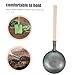Toyvian Wooden Handle Replacement Spoon Multi Use Ladle Grip for Industrial Cleaning Lightweight and Durable Design Suitable for Farming Tools and Scooping Applications