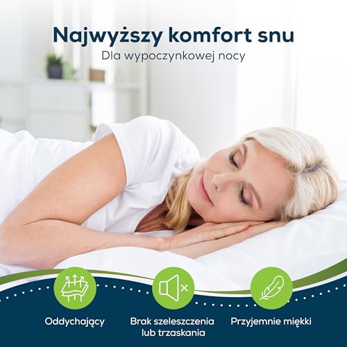 Sensalou Pokrowiec na materac wodoodporny 160x190 cm – Pokrowiec na materac do inkontynencji, podkładka na podwójne łóżko - wysokość do 30 cm – Podkładka chroniąca przed wilgocią dla alergików