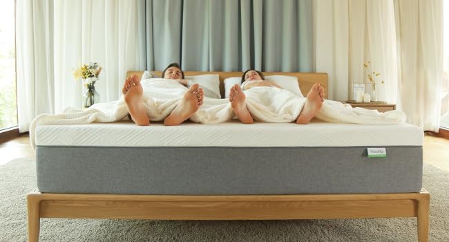 Miniatura 6 de Novilla Colchón individual XL, colchón de espuma viscoelástica de gel de 8 pulgadas para aliviar la presión, apoyo mejorado y comodidad de felpa,