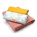 VmG-Store Set di cialde + tessuto di cotone coordinato, 100% cotone Tex Standard 100 (palloncini blu set 22)