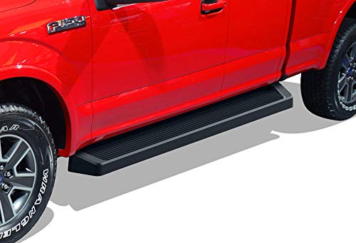 Estribos negros APS de 6in para Ford F150 y F250 miniatura 4