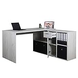 ❗ HINWEIS: Die Ablage-Fläche der Tisch-Platte ist stabil und besteht aus Press-Holz Span-Platte. Die Arbeits-Platte weist eine hohe Belastbar-keit auf