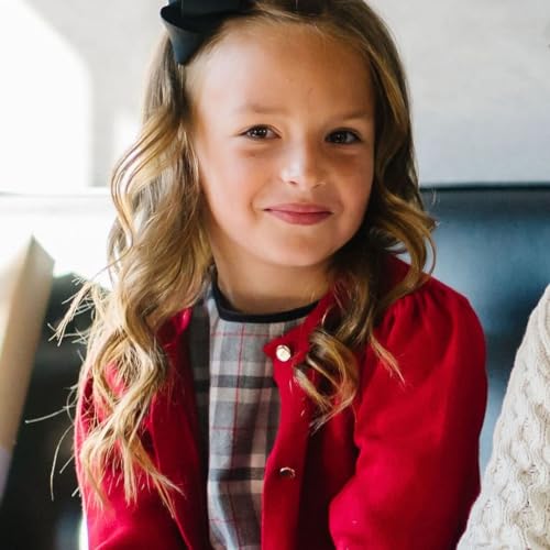 Image of Hope & Henry Girls' Milano Stitch Cardigan Sweater