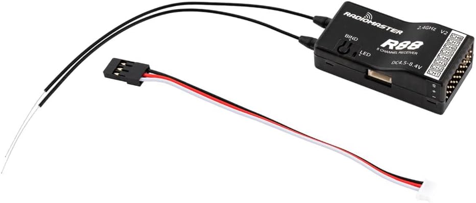 Radiomaster R88 V2 Receiver with included cable