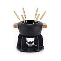 SERVICE À FONDUE COUSANCES (Le Creuset) en fonte orange Anno 1553 dans sa boîte EUR 30,00 - FR