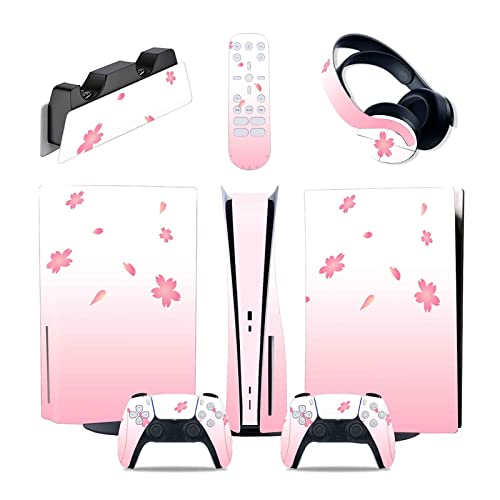 �ی� 56119 PS5�{�� �f�B�X�N�Ł��f�W�^���ŗp �X�e�b�J�[ �r�j�[���f�J�[�� �J�o�[ Ps5�{�� �R���g���[���[���[�d�X�^���h���w�b�h�Z�b�g�����f�B�A �����[�g�p �C�A�Ȃ��A�c�����Ȃ�(Disc Version)