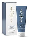 SKINPHORIA Hydrating Face Mask - Hyaluronic Acid Facial Mask for All Skin Types - Face Moisturizer &...