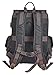 Harley-Davidson Travel Backpack, Ponderosa Ballistic & Leather USB Bag - Black