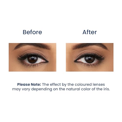 Image of Aquacolor Misty Gray Candy Pack Zero Power Colored Lenses (2 Lens /Box)