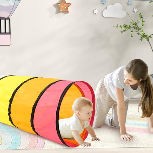Tunnel de jeu de 180 cm pour tout-petits pour canaliser l'énergie des enfants