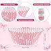 400 Pcs Pink Bow Cupcake Liners Coquette Bow Cupcake Wrappers Baking Cups Baking Standard Liners Holders for Baby Shower Wedding Bachelorette Bridal Showers Birthday Party Decoration
