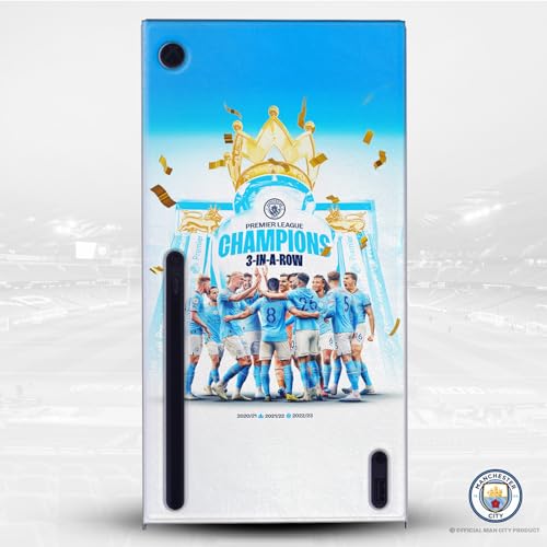 Skin Xbox Series X Manchester City protège coque rayures et poussière