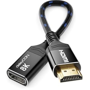 deleyCON 0, 15m 8K HDMI 2.1 Verlängerung TV Stick 48Gbps