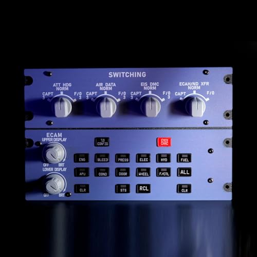 Panel de Cabina ECAM Tamaño Completo A32X para MSFS 2020/2024 miniatura 4