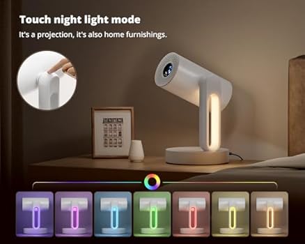 ETOE Starfish Projector for Bedroom, Portable Projector with