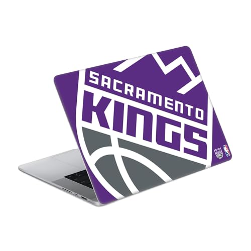 Autocollant vinyle Sacramento Kings MacBook Pro 14 logo surdimensionné officiel