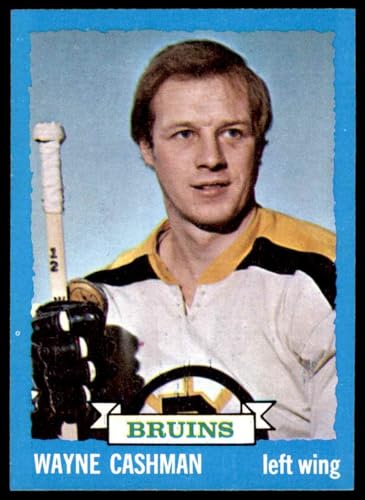1973 Topps #166 Wayne Cashman Boston Bruins (Hockey Card) EX Bruins