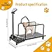 Dog Treadmill,Dog Pacer Treadmill for Large/Medium Dogs,Slatmill for Dogs,Pet Treadmill for Dogs Indoor & Outdoor,Training for Dogs,Up to 176lb