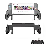 For Nintendo Switch 2用グリップ一体型【2025新登場】5枚収納のゲームカードスロット付き軽量設計人間工学に合った滑り止めグリップ長時間使用しても手が酸っぱくならず、持ちやすく、収納に便利