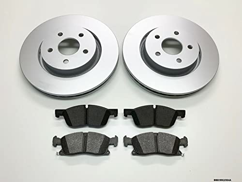 Plaquettes et disques de frein avant 350 mm pour réparer le freinage Jeep Grand Cherokee WK2