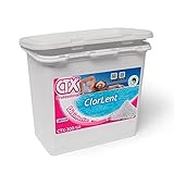 CTX-300/Gr ClorLent. Tricloro granulado de disolución lenta con un 90% de cloro útil, altamente estabilizado, para el tratamiento y desinfección del agua en piscinas 1 KG