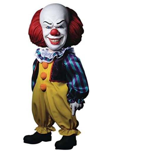 Mezco IT Pennywise 15-Inch Talking Action Figure