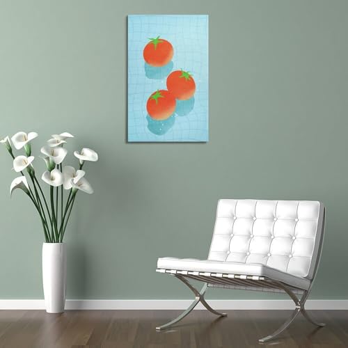 Impression sur toile tomates : la solution pour un mur vide - 5