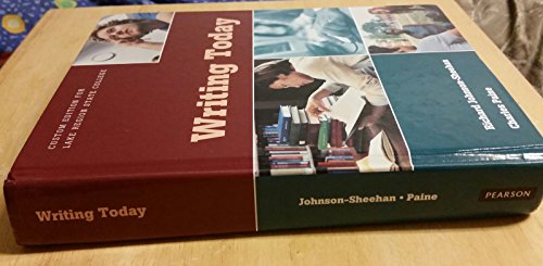 Writing Today 125633653X Book Cover