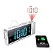 Projektionswecker mit AM/FM Radio, 180° Projektor, 17.8 cm LED Digital Deckenanzeige, einfach zu bedienen, klare blaue Ziffern, Digitaler Wecker mit USB Handy-Ladegerät, Akku Backup für Schlafzimmer