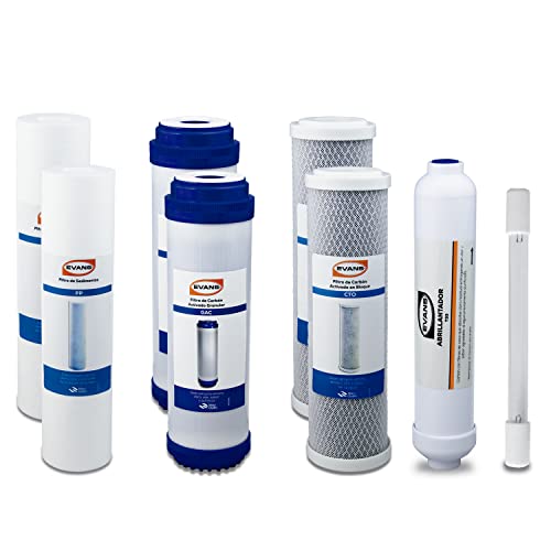 Catálogo de Repuesto de Purificador Pureit Kit Classic 1500 Litros , tabla con los diez mejores. 41 Kit de consumibles para purificador de agua EVANS WP-1