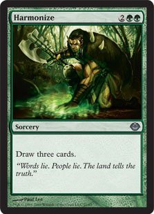 Magic The Gathering - Harmonize - Duel Decks: Garruk vs Liliana