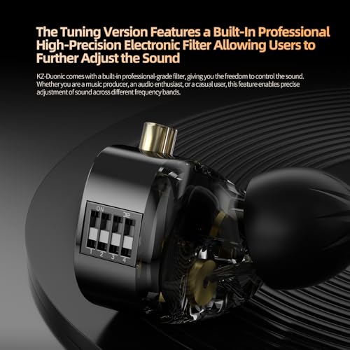 KZ Duonic in-Ear Monitor, Planar Magnetic + Dynamic USB C IEM by KZ - Used condition - Image 7