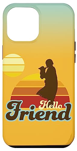 Coque Mando Grogu iPhone 12 Pro Max Star Wars Tatooine étui rigide imprimé