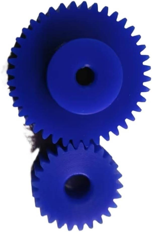 Plastic Motor Gear,1pcs 1 Module 18 Teeth Nylon Spur with Step 20mm Diameter Cylindrical 5mm 6mm 8mm 10mm Bore 1M 18T Pinion Spindle(8MM BORE)