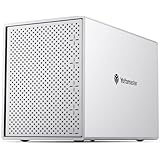 Yottamaster (5Bay) HDDケース 3.5インチ Type-C接続 USB3.2 GEN-1 SATAⅢ 外付けハードディスクケース アルミ製 5台搭載可能 ハードドライブエンクロージャ シルバー[PS500C3]