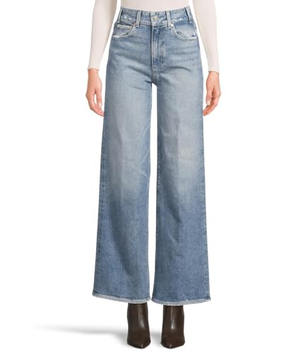 PAIGE Women's Sasha 32in Vintage Beltloops, Cats Meow Distressed