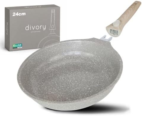 24cm Ceramic Frying Pan - Frying Pan with Removable Handle and Ceramic Coating, Induction Friendly, PFAS and PTFE Free, Medium Ceramic Frying Pan, Mini (Natura, 24cm) image 2