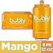 bubly Sparkling Water, Mango, Zero Sugar & Zero Calories, Seltzer Water, 12 Fl Oz Cans (Pack of 8)