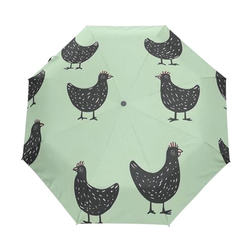 Parapluie automatique léger GAIREG compact pour trajets urbains sous la pluie