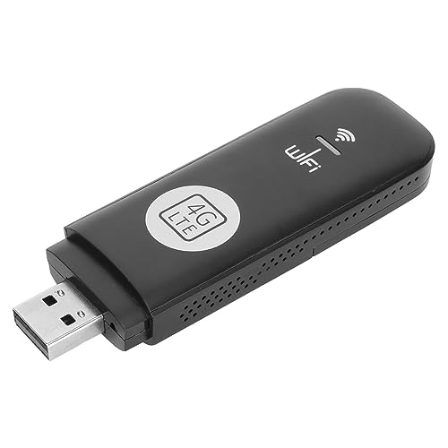 Ejoyous 4G LTE USB WiFi Hotspot Router, WLAN USB-Adapter, 150 Mbit/s, 8 Benutzer, Quad-Band, 4G/3G, USB, WPA PSK/WPA2 PSK/Open, Reise, unterwegs, Kleinbüro
