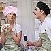 FZBNSRKO 6 Pcs Chef Hats,Cooking Chef Hat,Elastic Chef Hat Adjustable Kitchen Cooking Chef Cap Food Service Caps Unisex Chef Hats for Adults(Mixed Color)