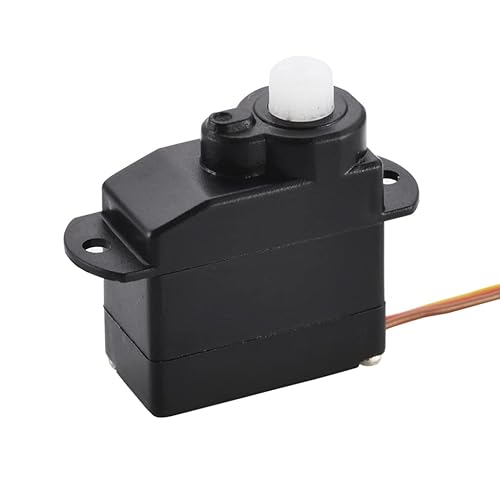 Miniatura 5 de 2PCS FH-2502 Nano Servo 0.07 oz Engranaje de dirección con JST 1.25 1.0 JR Interfaz para RC Micro Avión Interior Avión Motor Recambios (JR)