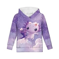 Purple Floral Axolotl