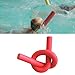 kowaku Swimming Pool Noodle High Buoyancy Pool Noodle Tool Practice Summer Traveling Beach Hollow Swim Noodles, Red