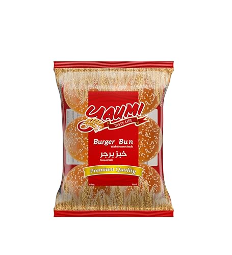 Yaumi Burger Bun With Sesame Seeds 6 pcs