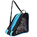 PERFETSELL Tasche Erwachsene Rollschuhetasche Blau Ice Skate Eishockey Bag Skischuhtasche mit Verstellbar Trageriemen Schlittschuhtasche Tasche für Eishockeyschlittschuhe für Herren Damen
