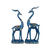 Harzpaar Hirsch Handwerk Design, kreativ und schön.