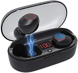 Wireless Earbuds, Bluetooth Headphones Bluetooth 5.0 Wireless Headphones 4D Surroud Heavy Bass IPX5